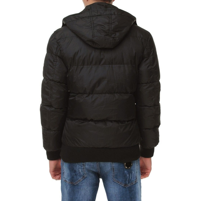 Чоловічий пуховик Dsquared чорний 0729