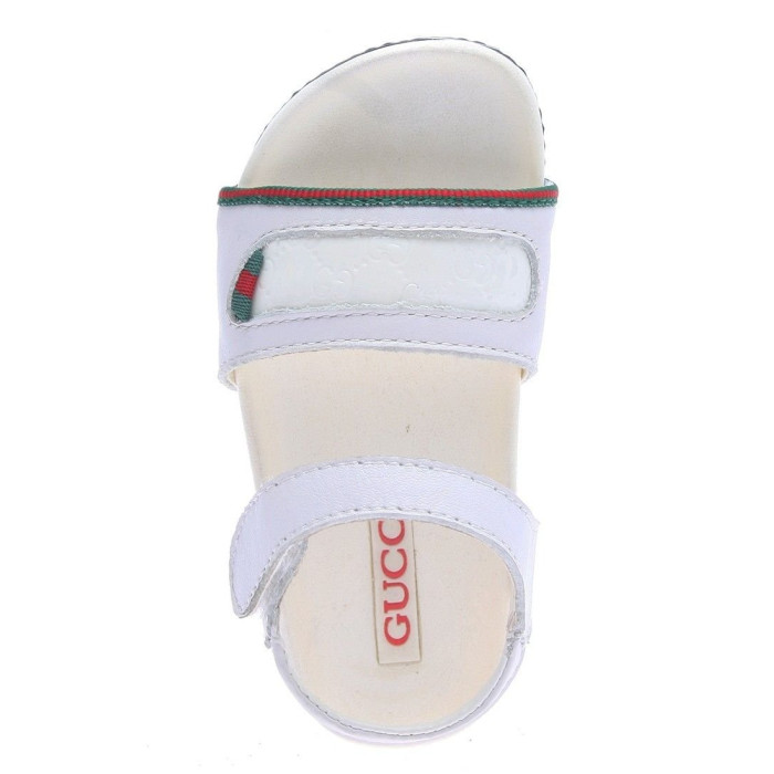 Дитячі сандалі Gucci білі 1132-2