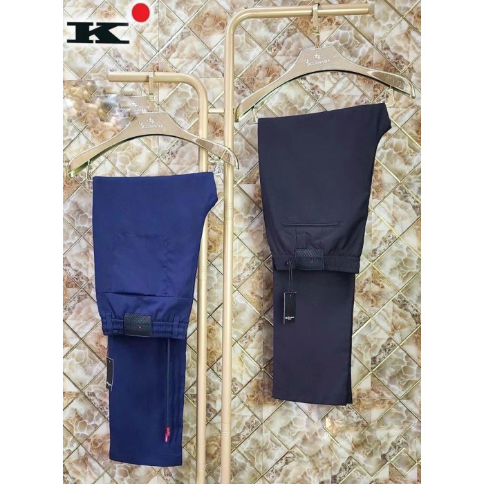 Чоловічі брюки Kiton сині 8304-1