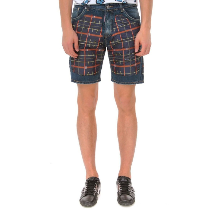 Мужские шорты Dsquared синие mj162