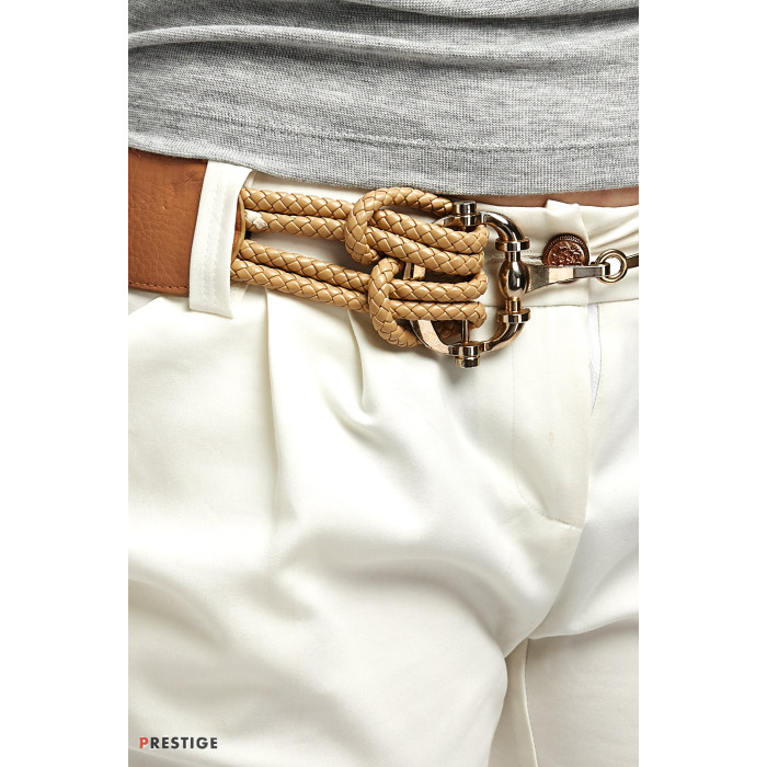 Жіночі капрі Gucci білі 2702