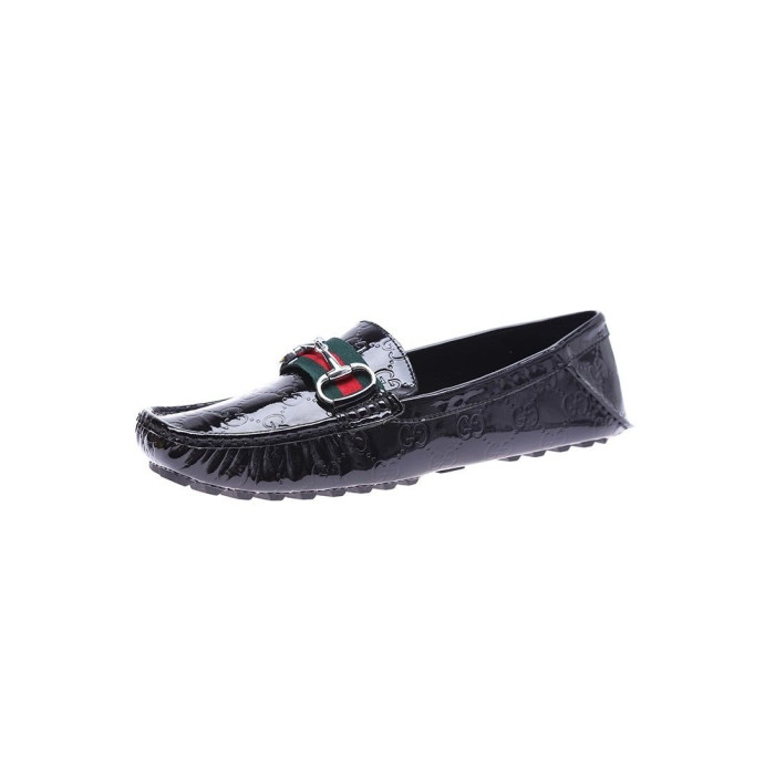 Чоловічі мокасини Gucci чорні 2391-8