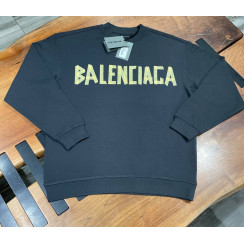 Мужской свитшот Balenciaga серый 24-109