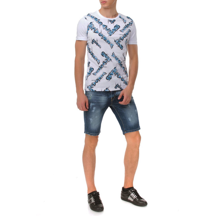 Мужские шорты Dsquared голубые 235-257