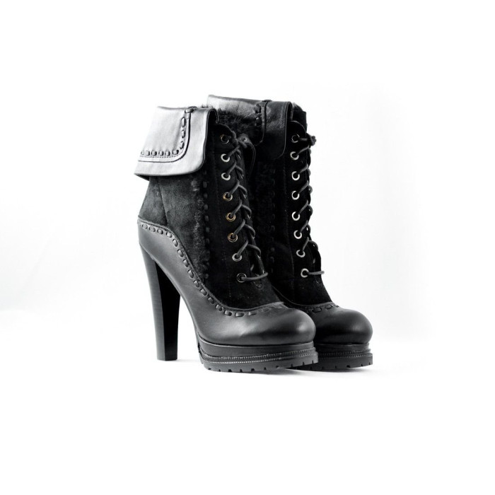 Жіночі ботильйони Dsquared чорні 181-555