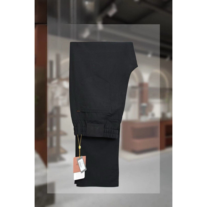 Чоловічі брюки Loro Piana чорні 70123-1