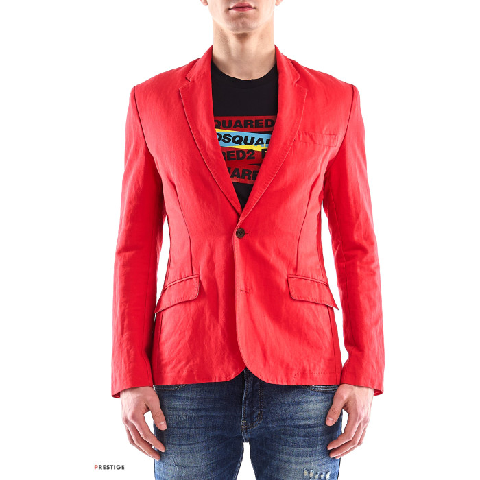 Чоловічий піджак Scotch&Soda червоний 1201-3