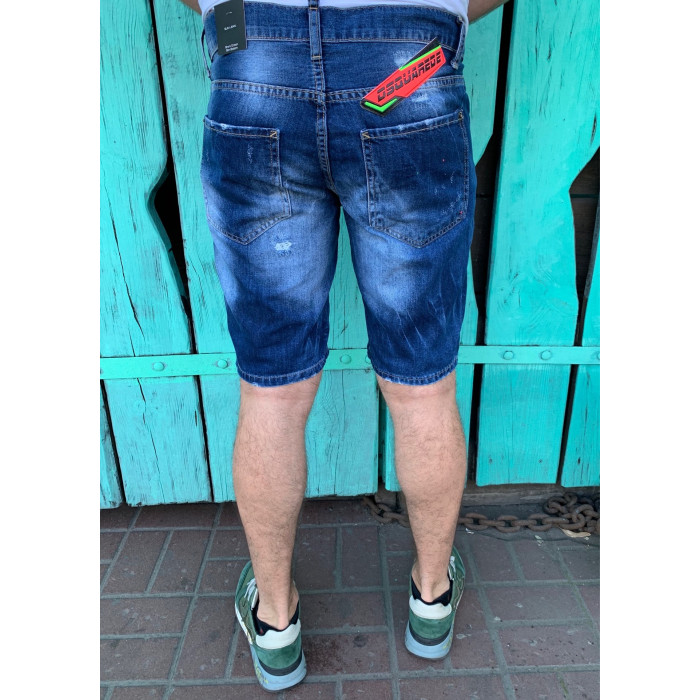Чоловічі шорти Dsquared сині 03-239