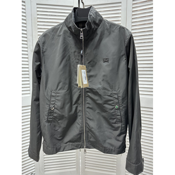 Мужская ветровка Burberry серая 8770