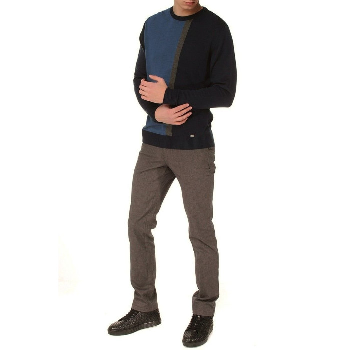 Чоловічі брюки Zegna сірі ZEGNA101133