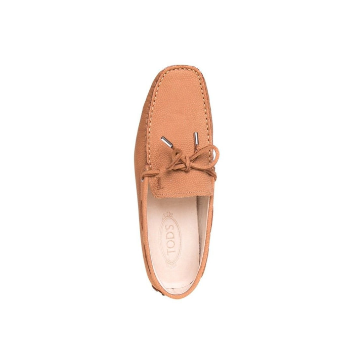 Мужские мокасины Tods бежевые 087-043