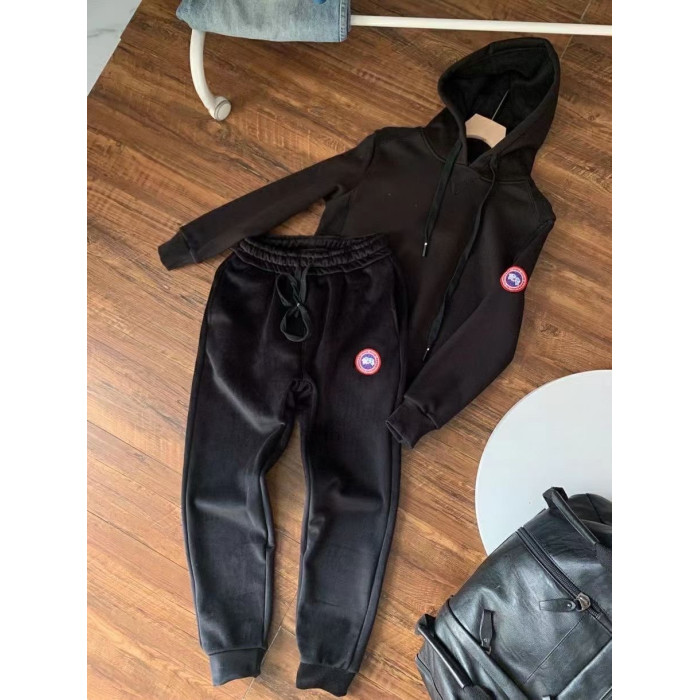 Чоловічий спортивний костюм Canada Goose чорний 6868