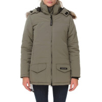 Женский пуховик Canada Goose зеленый 1207