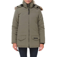 Женский пуховик Canada Goose зеленый 1207