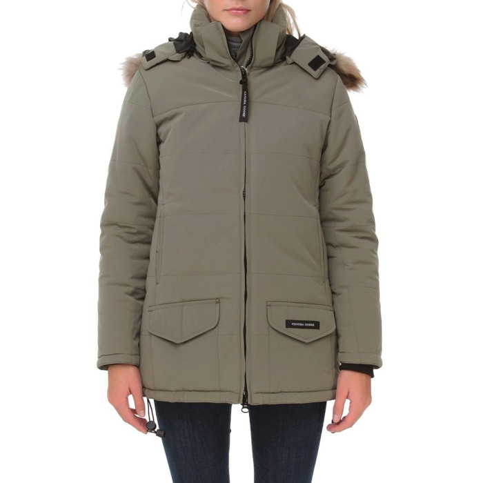Жіночий пуховик Canada Goose зелений 1207