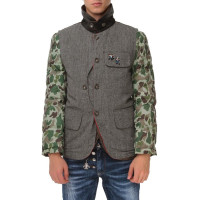 Чоловічий пуховик Dsquared зелений 1021
