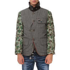 Чоловічий пуховик Dsquared зелений 1021