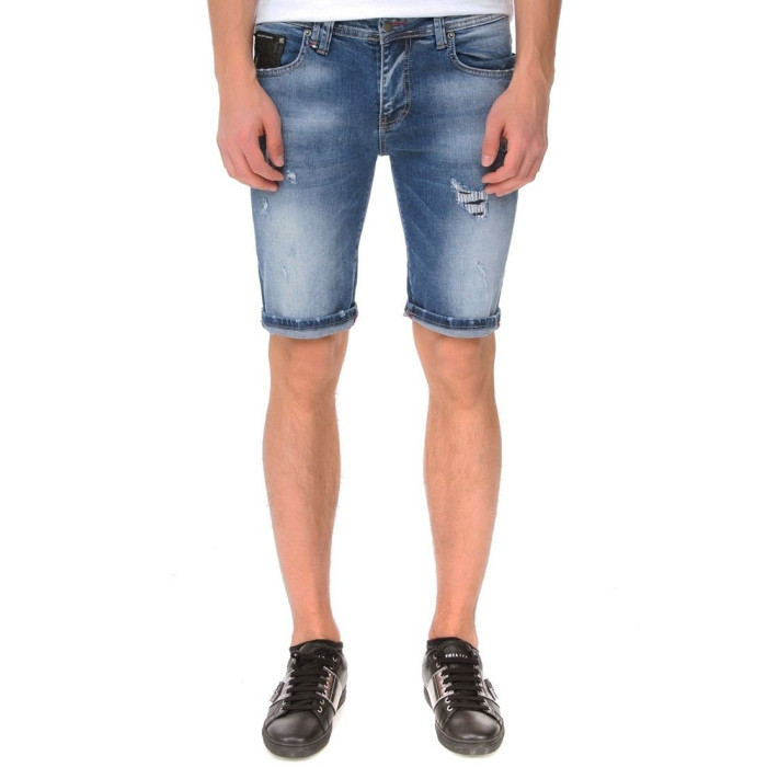 Чоловічі шорти Philipp Plein блакитні 7031