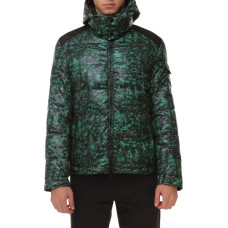 Мужской пуховик Moncler зеленый m006