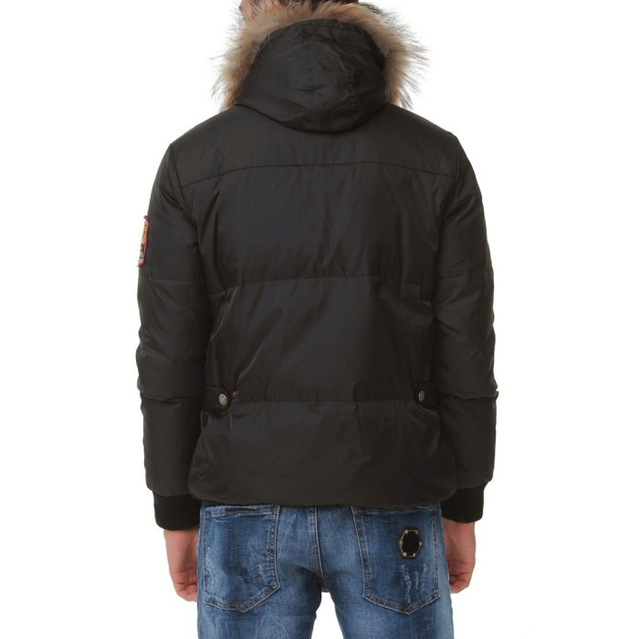 Чоловічий пуховик Dsquared чорний 2103