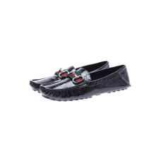 Чоловічі мокасини Gucci чорні 2391-8