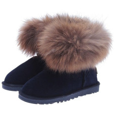 Жіночі чоботи UGG сині 5854