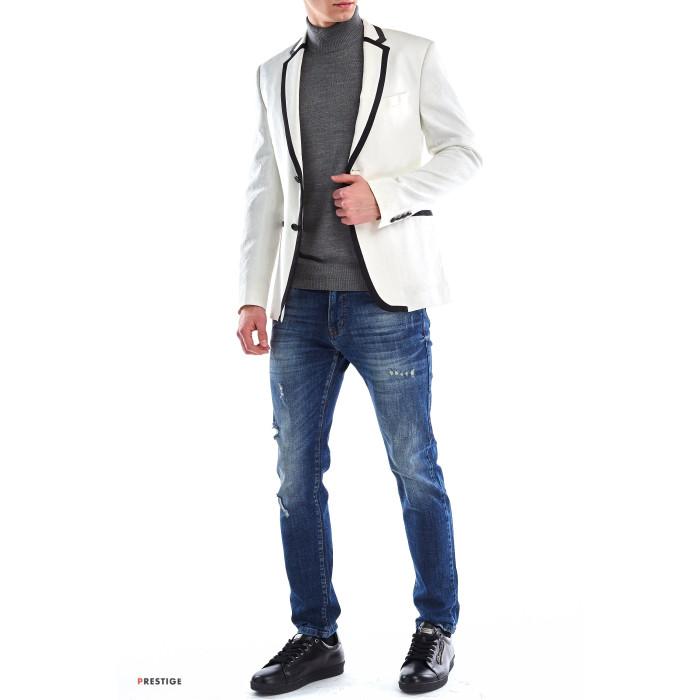Чоловічий піджак Zara білий 2880