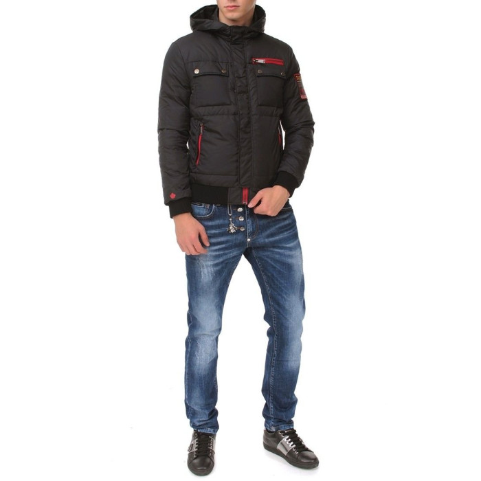 Чоловічий пуховик Dsquared чорний 21118