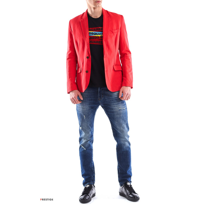 Чоловічий піджак Scotch&Soda червоний 1201-3
