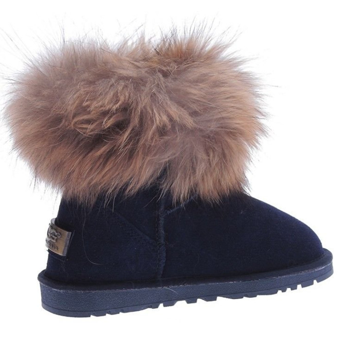 Жіночі чоботи UGG сині 5854