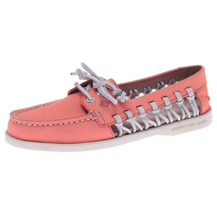 Женские мокасины Sperry розовые 61317