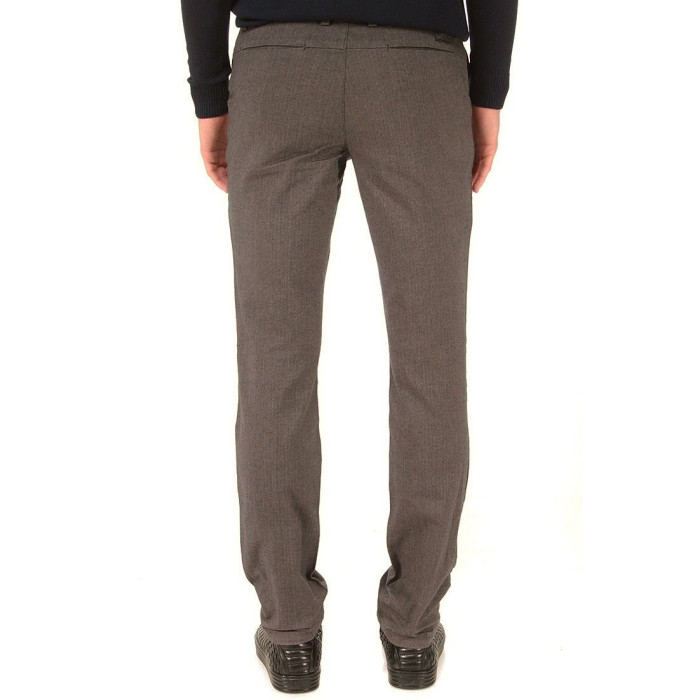 Чоловічі брюки Zegna сірі ZEGNA101133