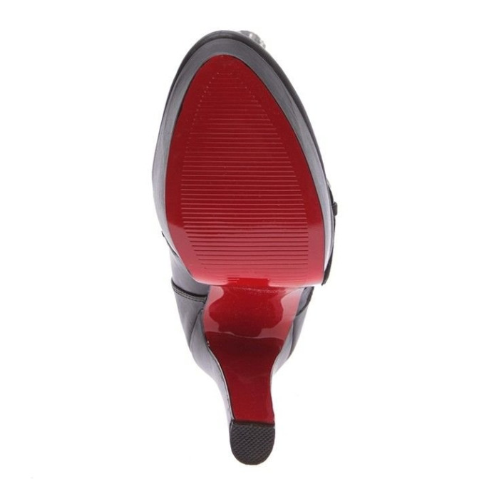 Женские ботильоны Louboutin черные 3686-3-1
