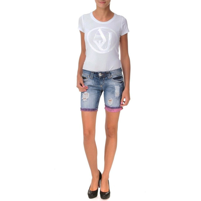 Жіночі шорти Philipp Plein сині 5451