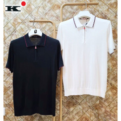 Мужская футболка Kiton белая 233929-1