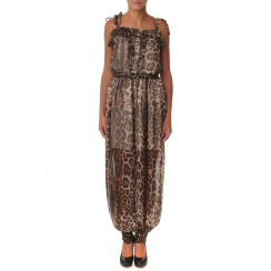 Женский комбинезон Dolce&Gabbana коричневый -2176