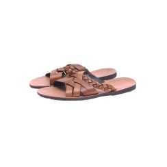 Чоловічі шльопанці Bally коричневі 0956-1