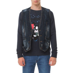 Мужской жилет Dsquared синий 6012