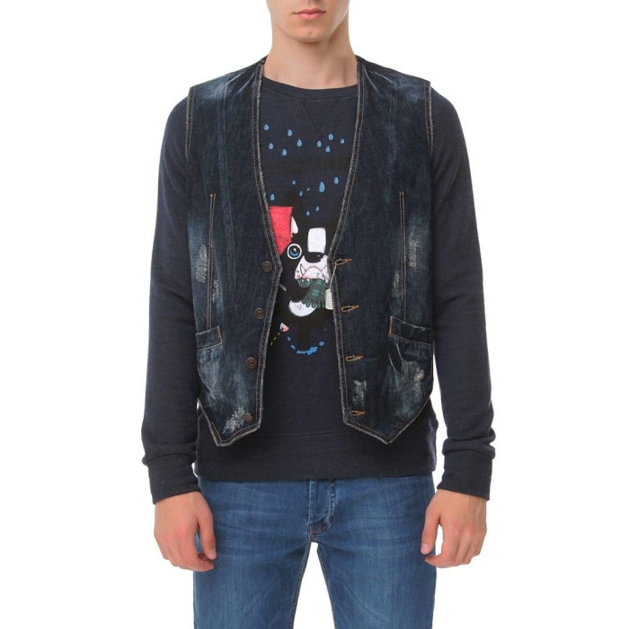 Чоловічий жилет Dsquared синій 6012