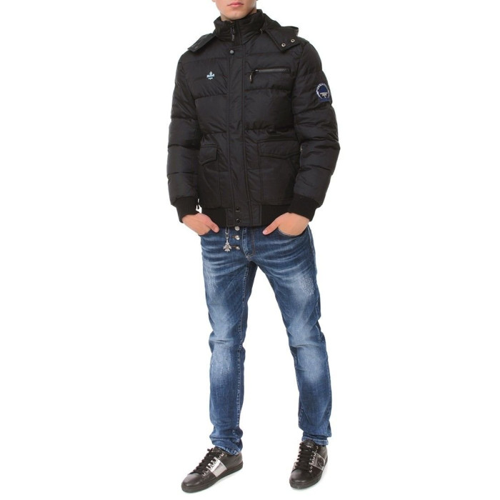 Чоловічий пуховик Dsquared чорний 0729