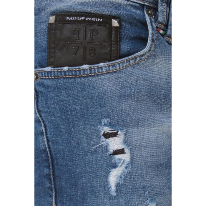 Чоловічі шорти Philipp Plein блакитні 7031