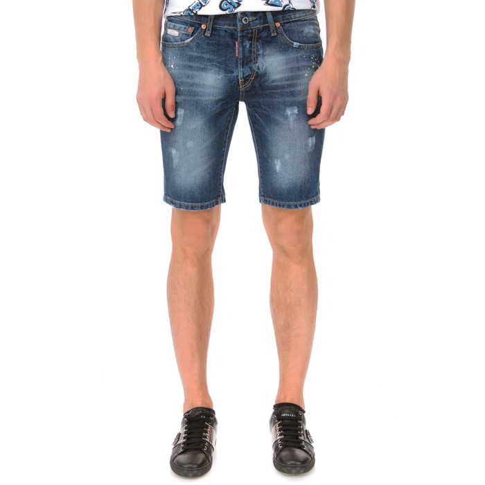 Мужские шорты Dsquared голубые 235-257