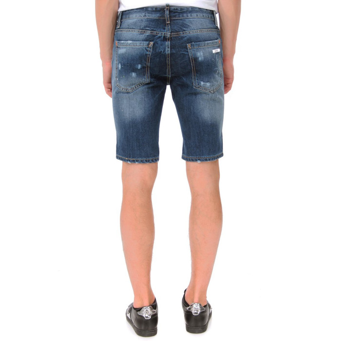 Мужские шорты Dsquared голубые 235-257