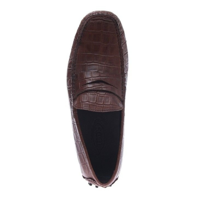 Чоловічі мокасини Tods коричневі 9802-39