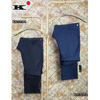 Мужские брюки Kiton черные 7327-1