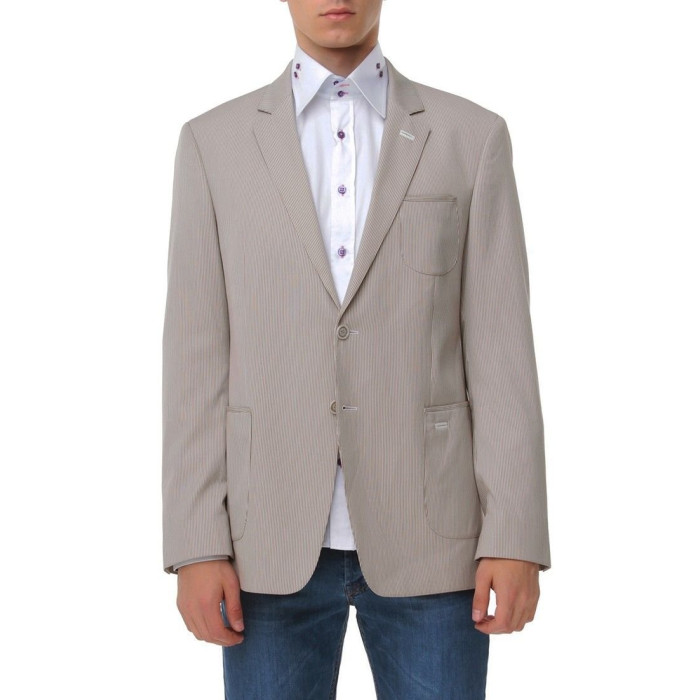 Чоловічий піджак Zegna бежевий diamond-03