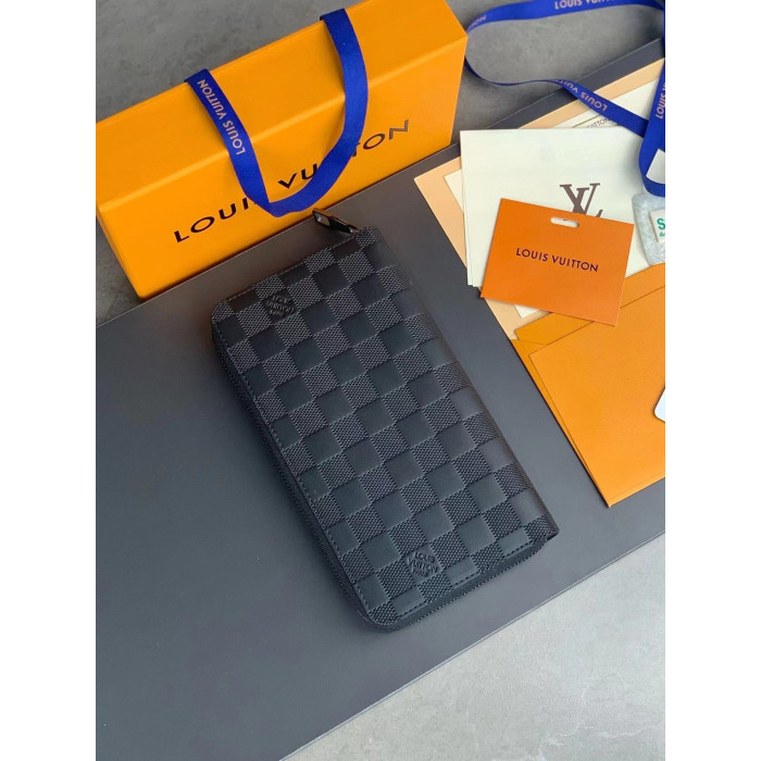 Чоловічий гаманець Louis чорний 60015