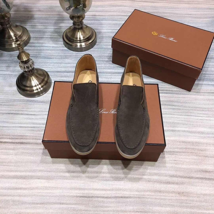 Чоловічі чоботи Loro Piana коричневі LP09