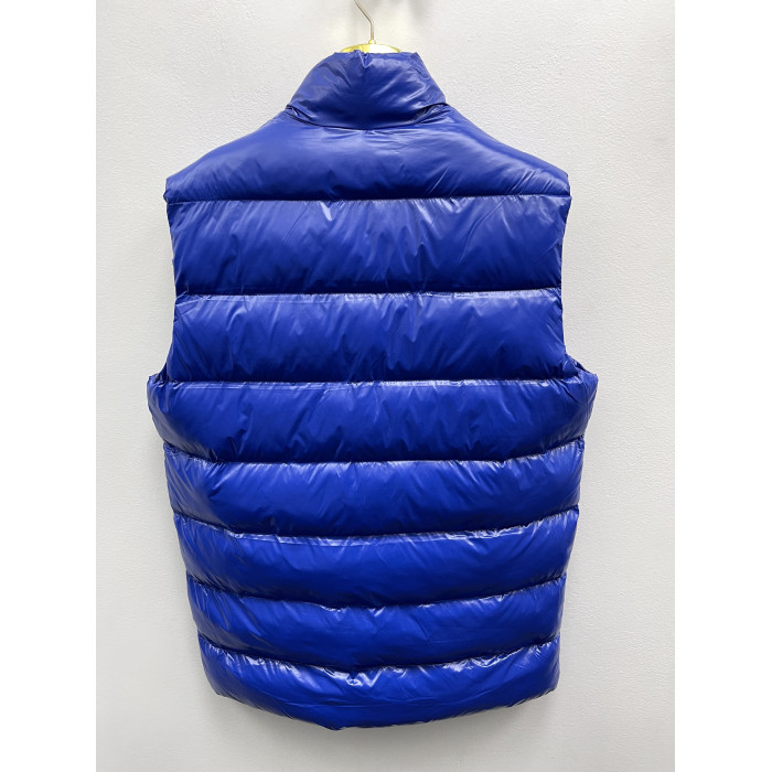 Мужской жилет Moncler голубой 8055