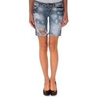Женские шорты Philipp Plein синие 5477